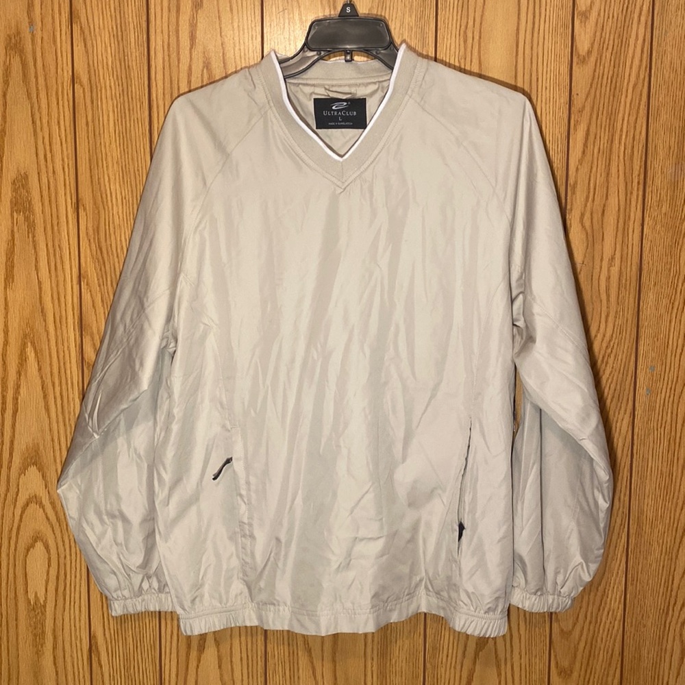 🔥Ultra Charter Club Mens Casual Windbreaker / Size Large